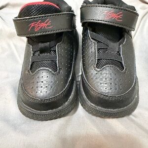 Black Jordan Shoes-Baby